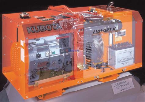 Rotating field single-phase AC generator. . Kubota gl11000 parts diagram